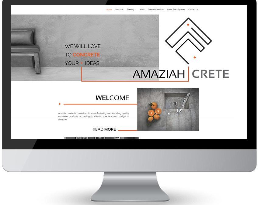 Amaziah Crete – Web Design