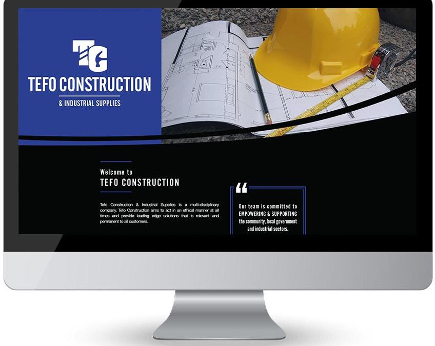 Tefo Construction – Web Design