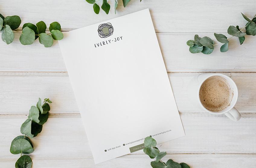 images portfolio everly joy everly joy letterhead designer