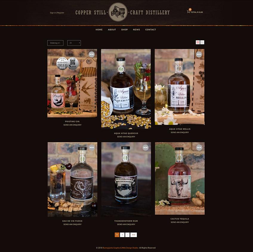 images portfolio craft distillery craft spirits web design shop