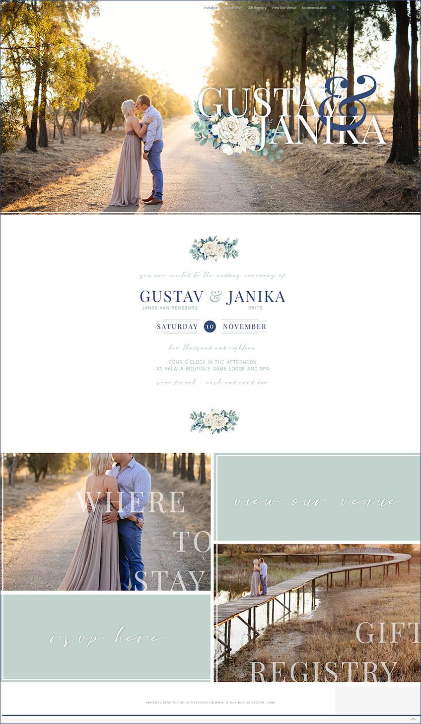 images portfolio gustav janika wedding invitation web design