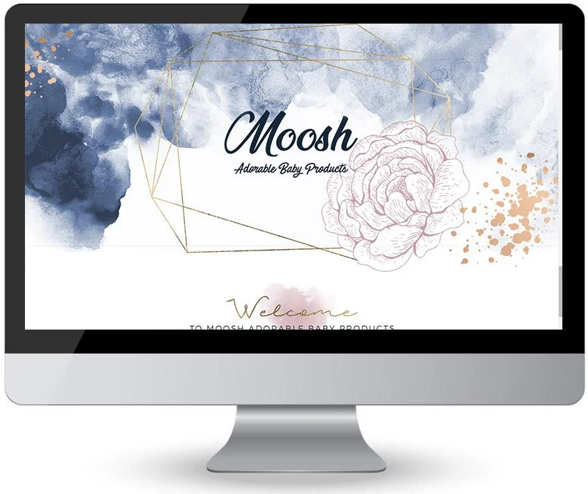 Moosh Adorable Baby Products – E-Commerce Web Design