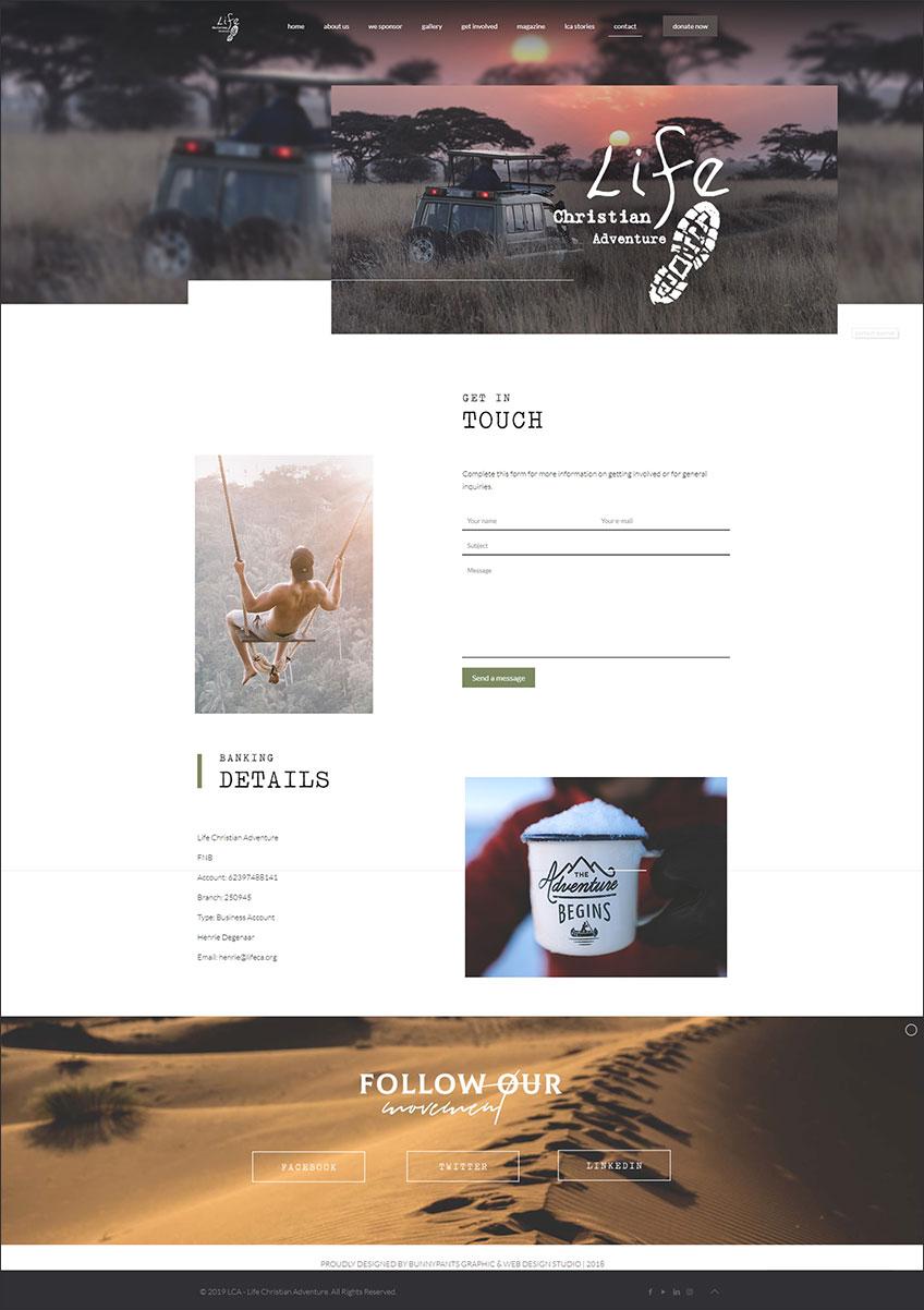 LCA WordPress Website Design