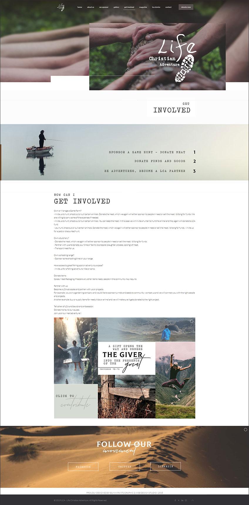 LCA WordPress Website Design