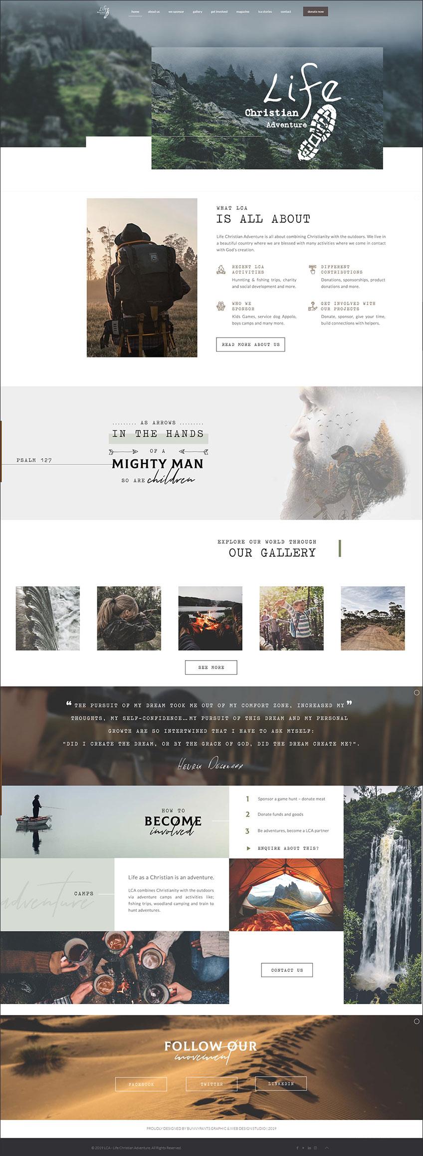 LCA WordPress Website Design