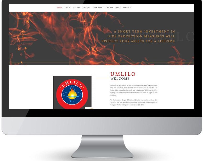 Umlilo – Fire Safety Web Design