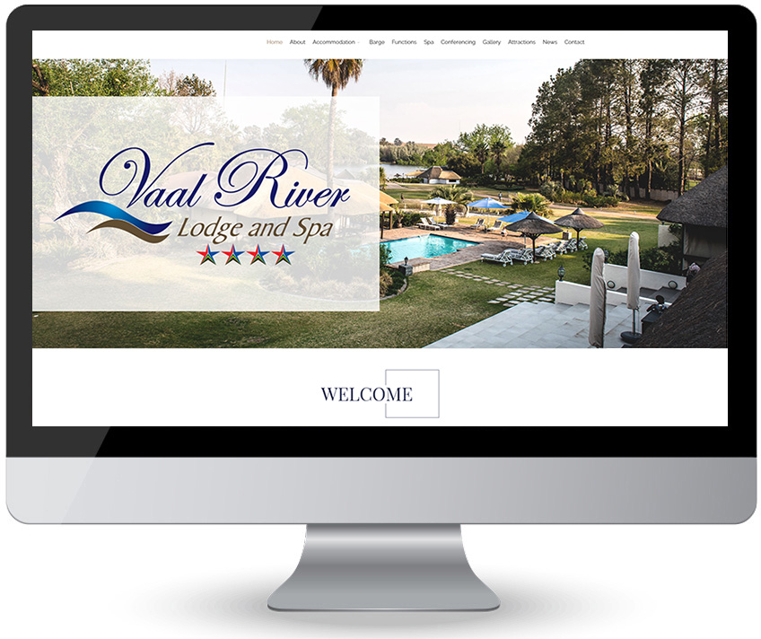 Vaal River Lodge and Spa – Accommodation Web Design