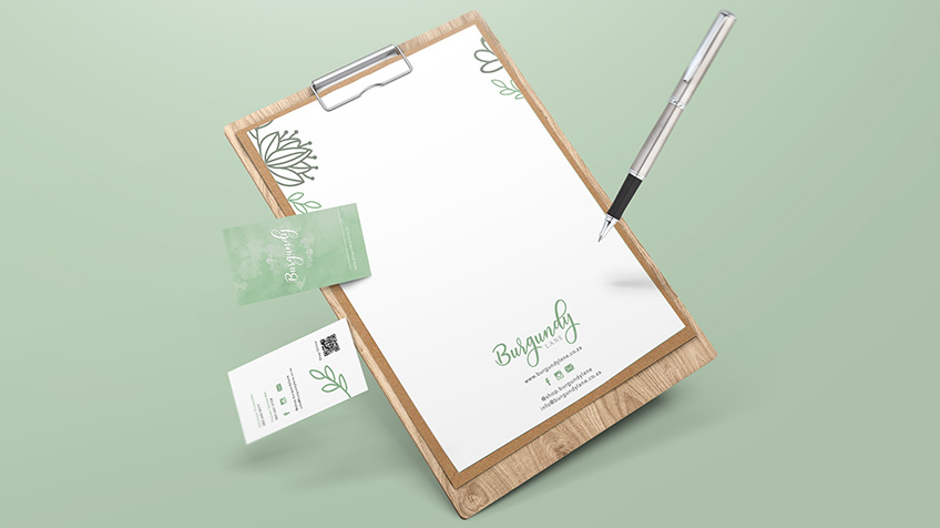 Burgundy Lane - Corporate Identity Design