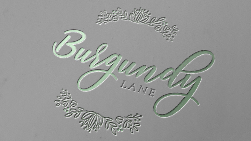 Burgundy Lane – Corporate Identity Design