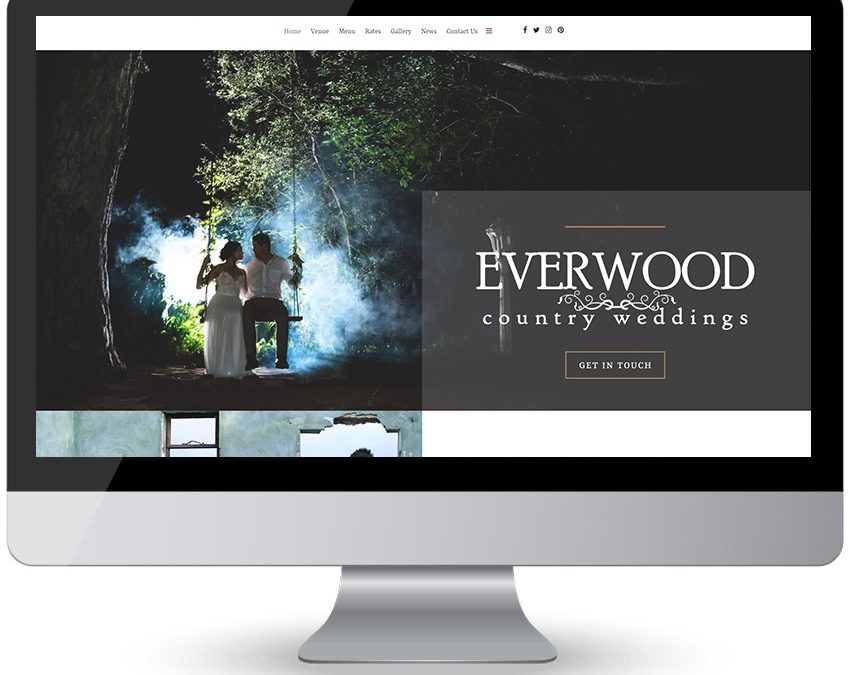 Everwood Country Weddings – Wedding Venue Web Design