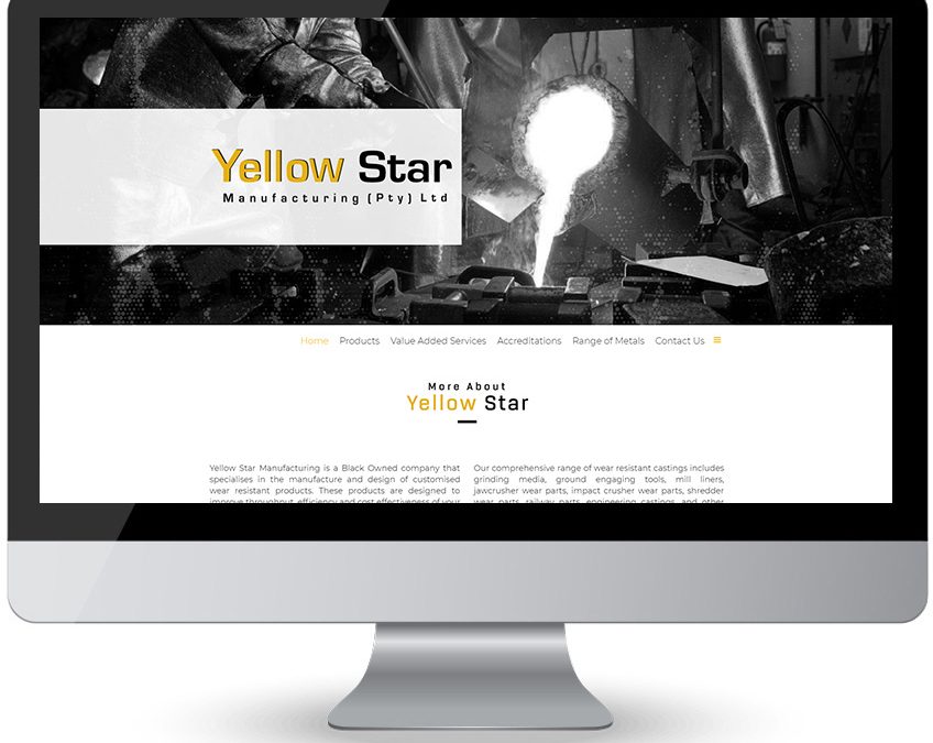 Yellow Star – Web Design