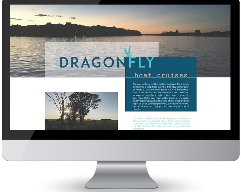 Dragonfly Boat Cruises – Custom Web Design