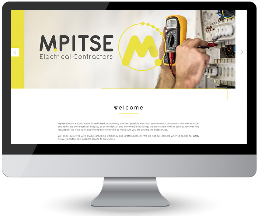 Mpitse Electrical Contractors - Web Design