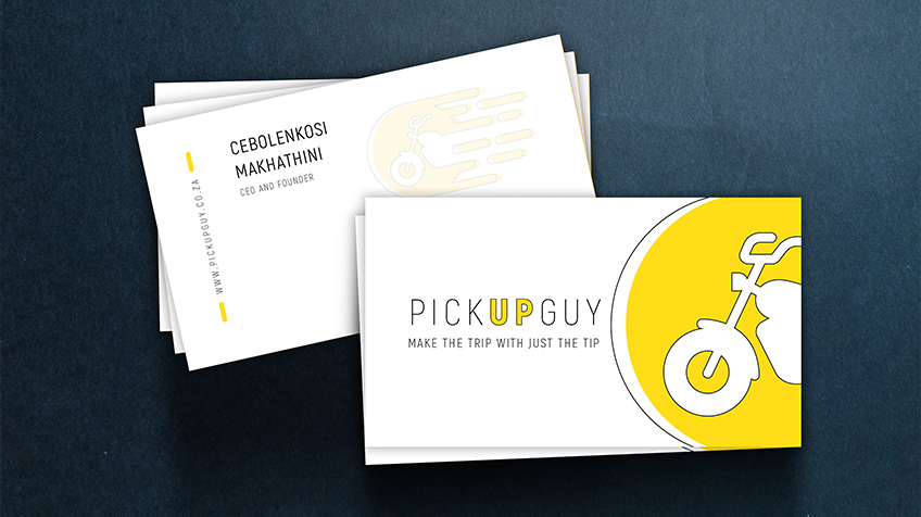 Pick Up Guy - Business Card Design