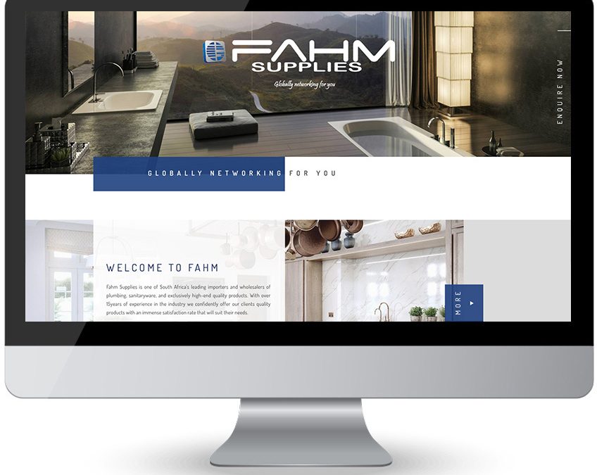 FAHM Supplies – Catalogue Website Design
