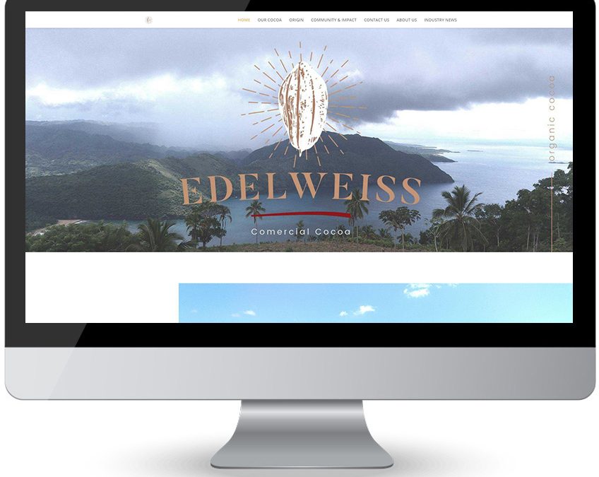 Edelweiss Comercial Cocoa – Website Design Services