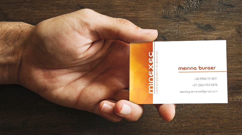 MinexEc-Business Card Design
