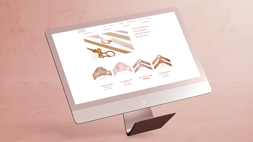 The Ribbon Collection - Website Upgrade Services