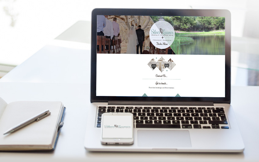 Silver Leaves - Bushveld Wedding Web Design