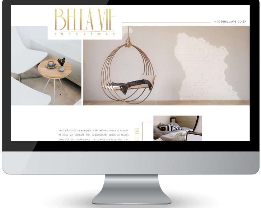 Bella Vie Interiors – Website Design