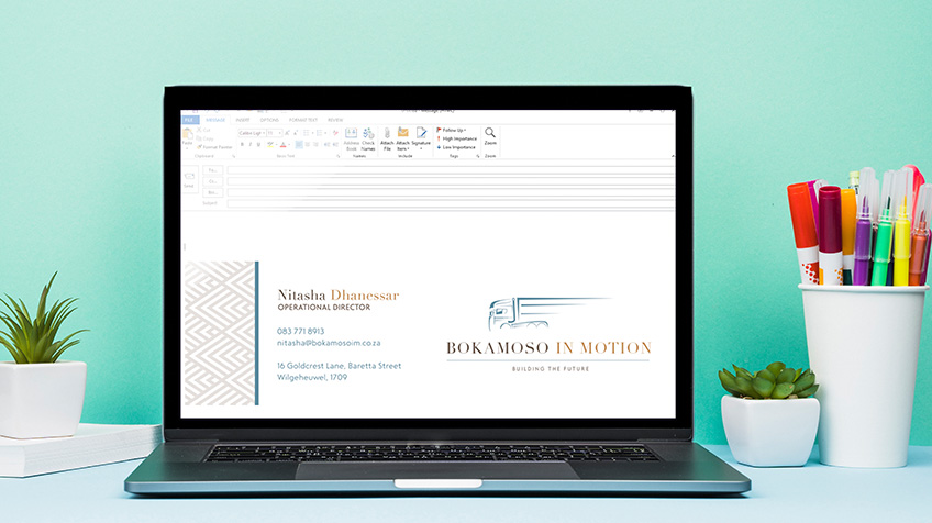 Bokamoso in Motion - Corporate Identity Design