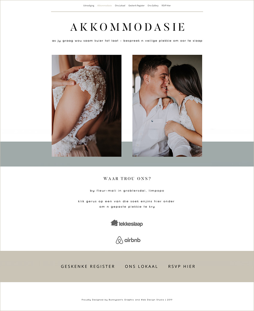 Jooste - Online Wedding Invitation Design