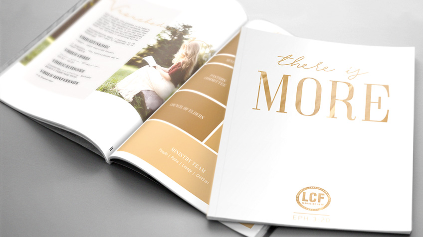 LCF Magazine Design