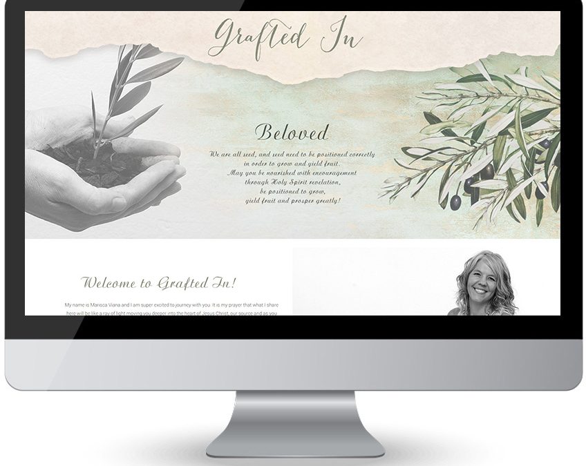 Grafted In – Blog Website Design