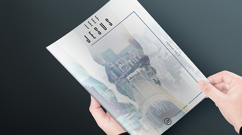 LCF Leef Jesus - Magazine Layout Design