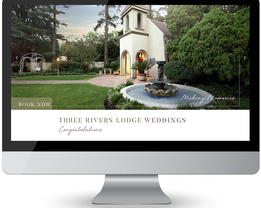 Three Rivers Weddings – Website Design Three Rivers