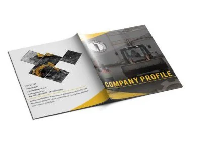 A4 Brochure Mockup 3