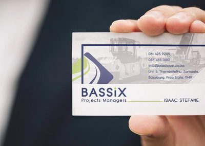 bassix business card design