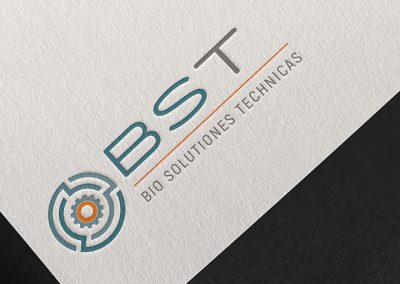 bio solutiones technicas logo design