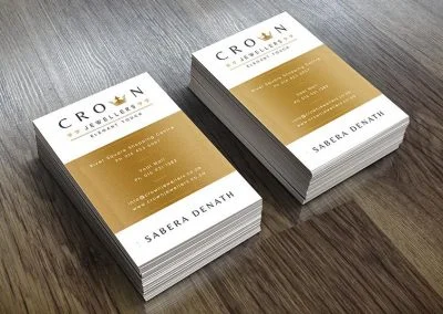 bunnypants crown business card design