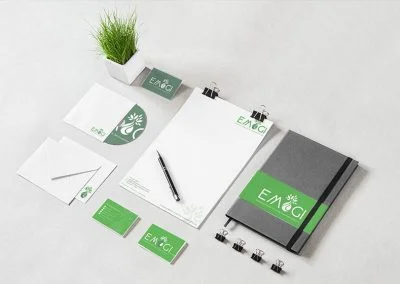 bunnypants letterhead design emogi