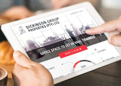 dickinson properties newsletter design 1