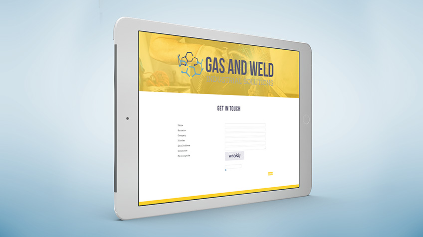 Gas and Weld - Website Design Services