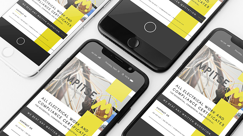 images portfolio mpitse mpitse facebook advert design Mpitse Electrical Contractors - Marketing Material Design