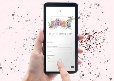lindi loock wedding invitation website