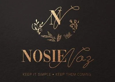nozie nos logo design