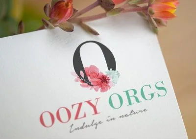 oozy orgs logo design