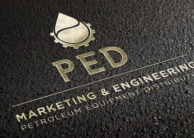 ped marketing logo design