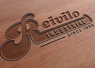 reivilo industrial logo redesign