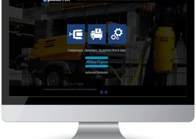 responsive Web Design Dynamic Air Compressors