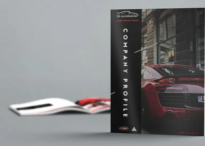sa autodetailer company profile design