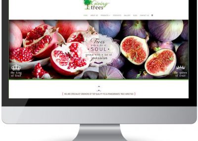 screen Web Design giving trees