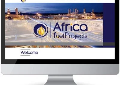 screen web design afrifuel projects