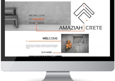 screen web design amaziah crete