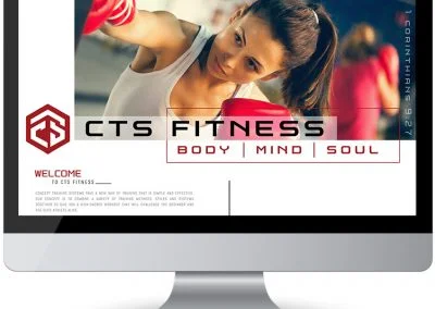 screen web design cts fitness