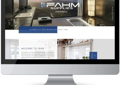 screen web design fahm supplies